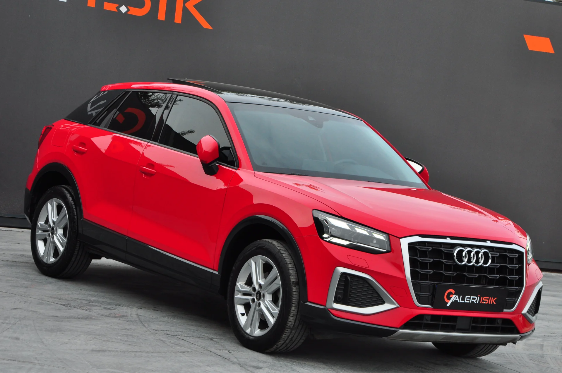 2021 MODEL AUDİ Q2 35 TFSI ADVANCED SUNROOF'LU 80.000 KM'DE