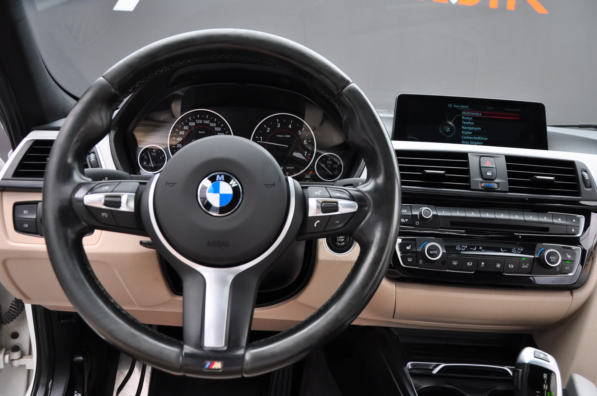 2016 BMW 3.20İED 40. YIL ÖZEL SERİ SUNROOF HAFIZA 163.000 KM'DE
